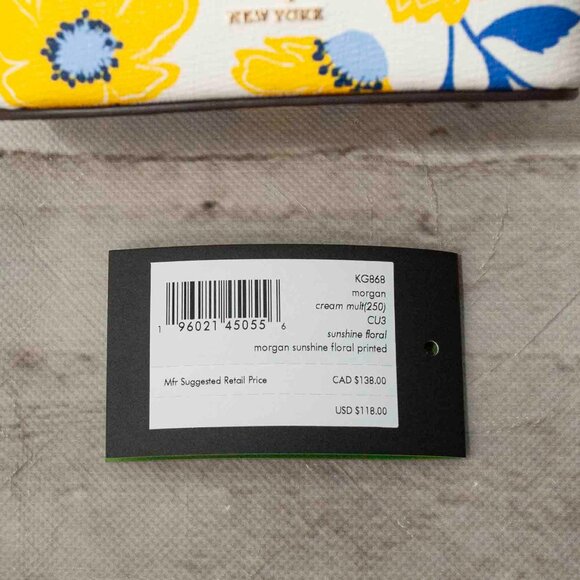 NWT kate spade Morgan Sunshine Floral Printed Jewelry Case - Picture 11 of 11